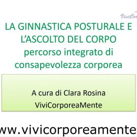 Sessioni integrate di ginnastica posturale e ascolto del corpo – Vivicorporeamente